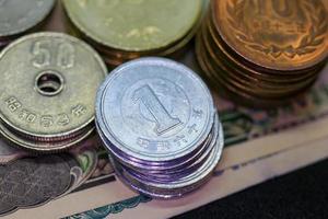 Japanese yen, coin, money photo