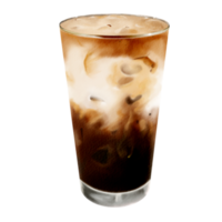 Iced Coffee Watercolor set png