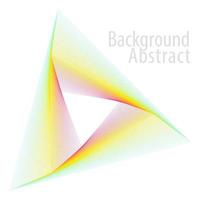 Abstract Background Triangle Shape Lines Blend Red Yellow Green vector