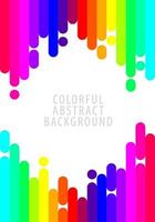 Rainbow Gradient Colorful Vertical Line Background vector