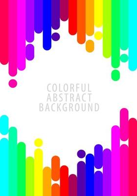Rainbow Gradient Colorful Vertical Line Background