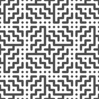 Abstract seamless geometric shape lines pattern vector