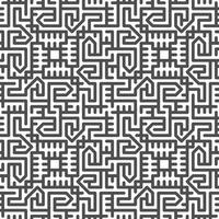 Abstract seamless geometric shape lines pattern vector