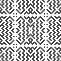 Abstract seamless geometric shape lines pattern vector