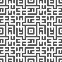 Abstract seamless geometric shape lines pattern vector