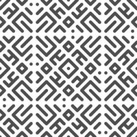 Abstract seamless geometric shape lines pattern vector