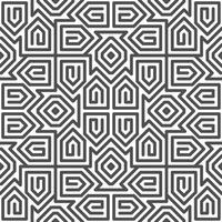 Abstract seamless geometric shape lines pattern vector