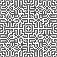 Abstract seamless geometric shape lines pattern vector