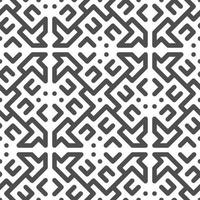 Abstract seamless geometric shape lines pattern vector
