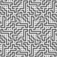 Abstract seamless geometric shape lines pattern vector