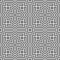 Abstract seamless geometric shape lines pattern vector