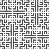 Abstract seamless geometric shape lines pattern vector