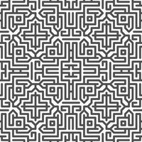 Abstract seamless geometric shape lines pattern vector
