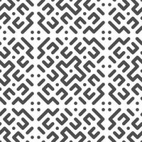 Abstract seamless geometric shape lines pattern vector