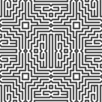 Abstract seamless geometric shape lines pattern vector