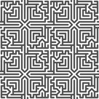 Abstract seamless geometric shape lines pattern vector