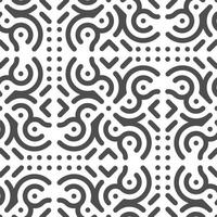 Abstract seamless geometric shape lines pattern vector
