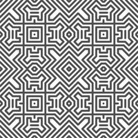 Abstract seamless geometric shape lines pattern vector