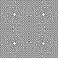 Abstract seamless geometric shape lines pattern vector
