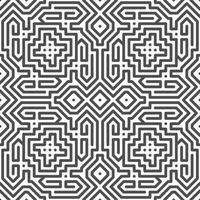 Abstract seamless geometric shape lines pattern 778 vector