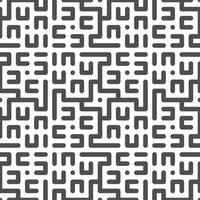 Abstract seamless geometric shape lines pattern vector