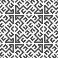 Abstract seamless geometric shape lines pattern vector