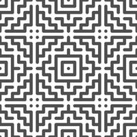 Abstract seamless geometric shape lines pattern vector