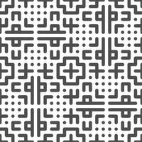 Abstract seamless geometric shape lines pattern vector
