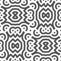 Abstract seamless geometric shape lines pattern vector