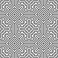 Abstract seamless geometric shape lines pattern vector