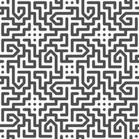Abstract seamless geometric shape lines pattern vector