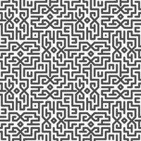 Abstract seamless geometric shape lines pattern vector