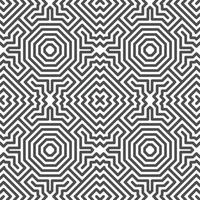 Abstract seamless geometric shape lines pattern vector