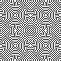 Abstract seamless geometric shape lines pattern vector