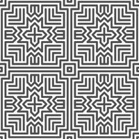 Abstract seamless geometric shape lines pattern vector