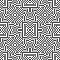 Abstract seamless geometric shape lines pattern vector