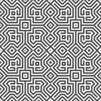 Abstract seamless geometric shape lines pattern vector