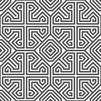 Abstract seamless geometric shape lines pattern vector