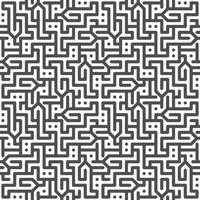 Abstract seamless geometric shape lines pattern vector
