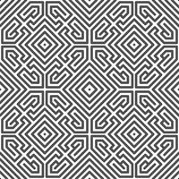 Abstract seamless geometric shape lines pattern vector