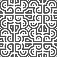 Abstract seamless geometric shape lines pattern vector