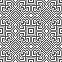 Abstract seamless geometric shape lines pattern vector
