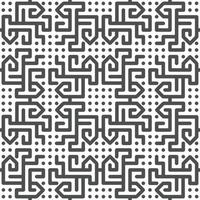 Abstract seamless geometric shape lines pattern vector