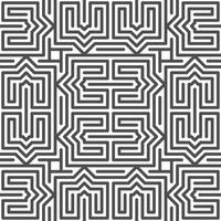 Abstract seamless geometric shape lines pattern vector