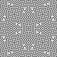 Abstract seamless geometric shape lines pattern vector