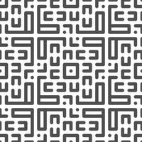 Abstract seamless geometric shape lines pattern vector