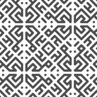 Abstract seamless geometric shape lines pattern vector