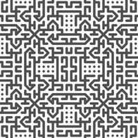 Abstract seamless geometric shape lines pattern vector