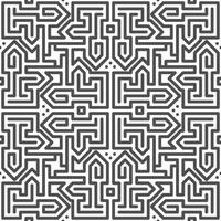 Abstract seamless geometric shape lines pattern vector