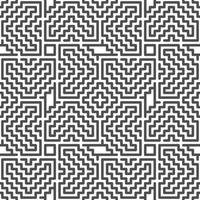 Abstract seamless geometric shape lines pattern vector